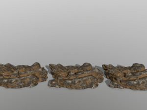 desert rocks 3D Model