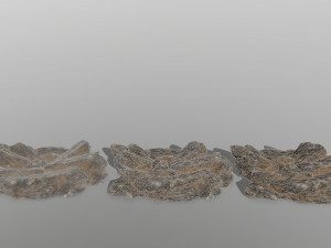 desert rocks 3D Model