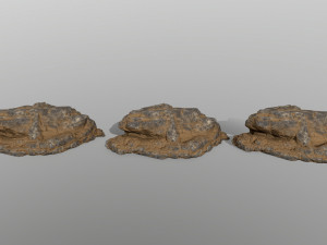 desert rocks 3D Model