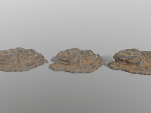 desert rocks 3D Model