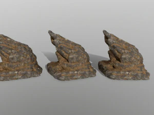 desert rocks 3D Model