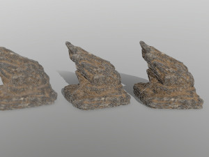 desert rocks 3D Model