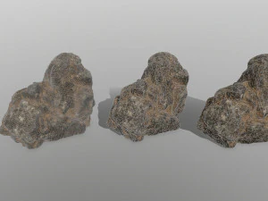 desert rocks 3D Model