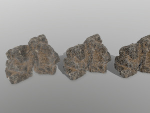 desert rocks 3D Model