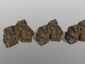 desert rocks 3D Model