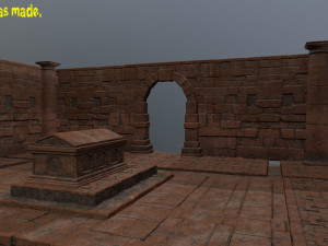 old ruin set 3D Model