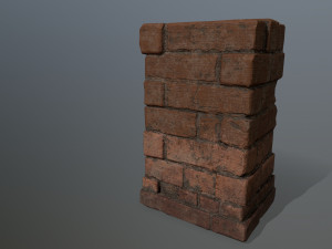 old ruin set 3D Model