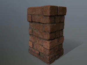 old ruin set 3D Model