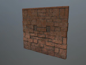old ruin set 3D Model