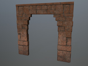 old ruin set 3D Model