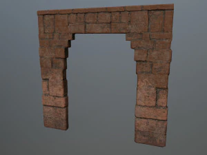 old ruin set 3D Model