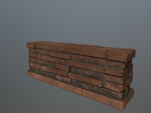 old ruin set 3D Model