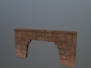 old ruin set 3D Model