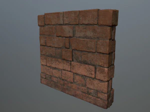 old ruin set 3D Model