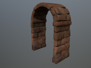 old ruin set 3D Model