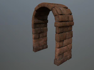 old ruin set 3D Model