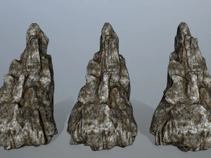 rocce Modello 3D