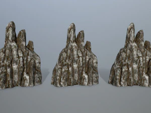 rocce Modello 3D