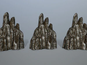 rocce Modello 3D