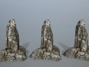 rocce Modello 3D