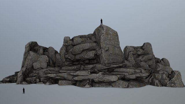 rocks 3D-Modell .c4d .max .obj .3ds .fbx .stl .blend 