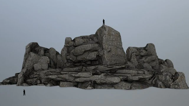 rocks 3D Model .c4d .max .obj .3ds .fbx .stl .blend 