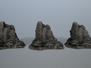 rocks 3D-Modell