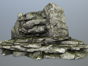 rocks 3D मॉडल
