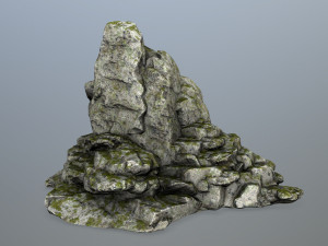 rocks 3D मॉडल