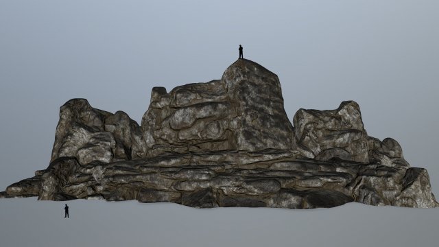 rocks 3D Model .c4d .max .obj .3ds .fbx .stl .blend 