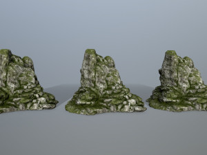 rocks 3D मॉडल