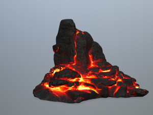 lava rocks Modelo 3D