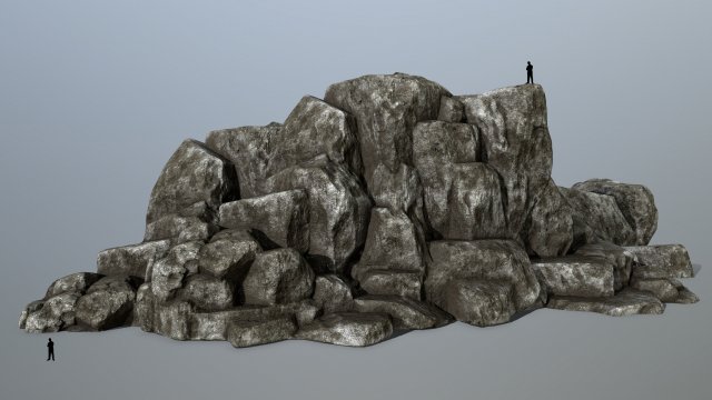 rocks Model 3D .c4d .max .obj .3ds .fbx .stl .blend