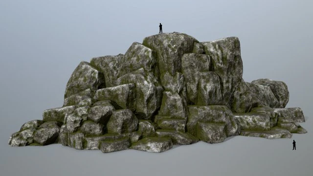 rocks 3D Model .c4d .max .obj .3ds .fbx .stl .blend 
