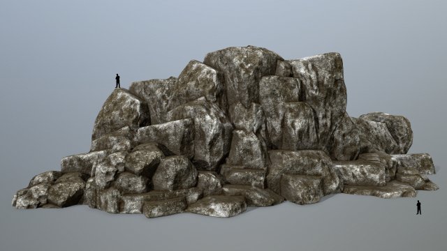 rocks 3D Model .c4d .max .obj .3ds .fbx .stl .blend