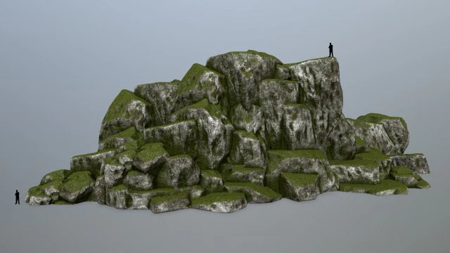 rocks 3D Model .c4d .max .obj .3ds .fbx .stl .blend