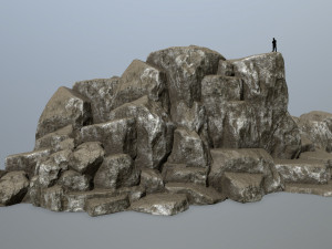 rocks 3D मॉडल