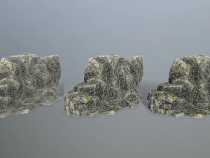 岩 3Dモデル