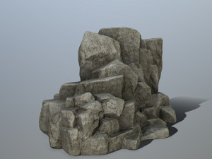 rocks 3D मॉडल