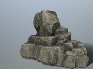 rocks 3D मॉडल
