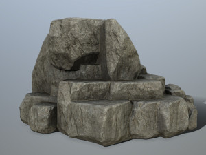 rocks 3D मॉडल