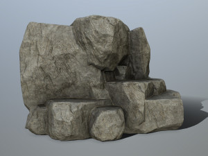 rocks 3D मॉडल