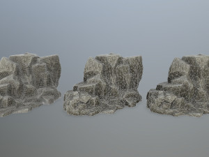 rocks 3D मॉडल