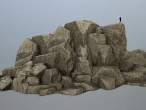 скалы 3D Модель