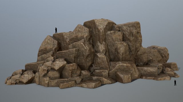 rocks Modelo 3D .c4d .max .obj .3ds .fbx .stl .blend 