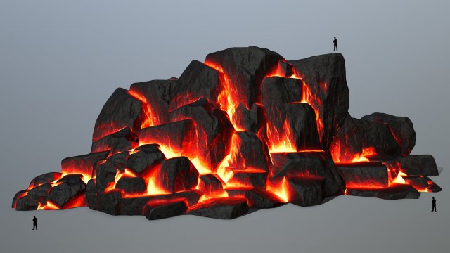rocks Modello 3D .c4d .max .obj .3ds .fbx .stl .blend 