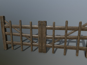 woods and ropes 3D Model