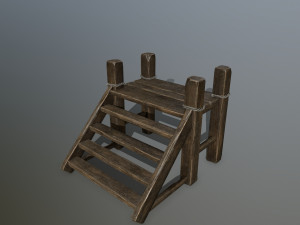 woods and ropes 3D Model