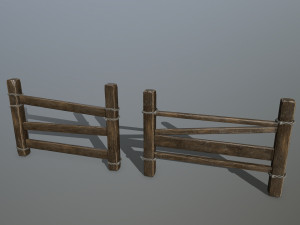 woods and ropes 3D Model
