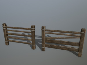 woods and ropes 3D Model